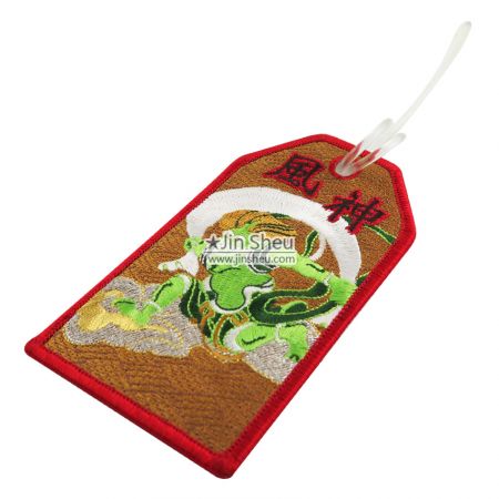 Embroidery ID Tags - Embroidered ID holders