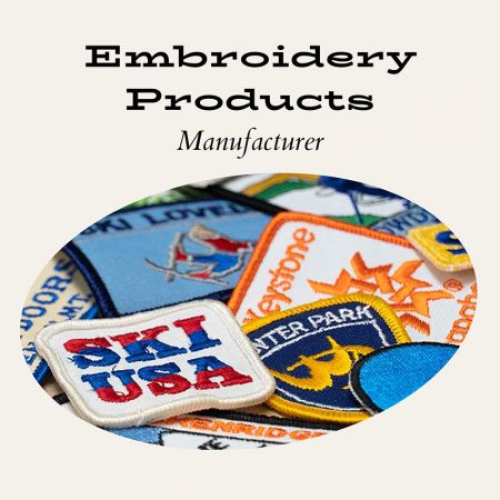 Embroidery Products - Embroidery & Woven Products