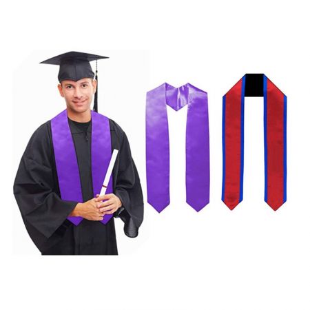 Étoles et écharpes de graduation personnalisées - Étoles et écharpes scolaires personnalisées