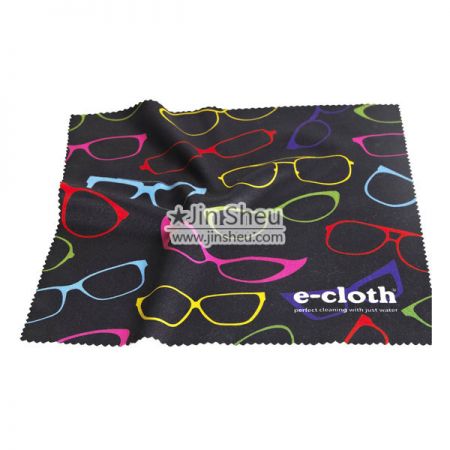 Microfiber Cleaning Cloth - Logo printed Microfiber cleaning cloth for cleaning optical lenses and eyeglasses