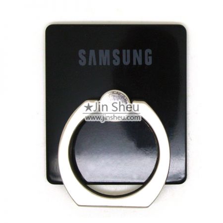 Mobilny uchwyt na stojak pierścieniowy - Kwadratowe pierścienie na telefon komórkowy