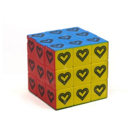 Волшебный куб 3,5 см на заказ - Пользовательские бирки для ключей Magic Cube 3,5 см
