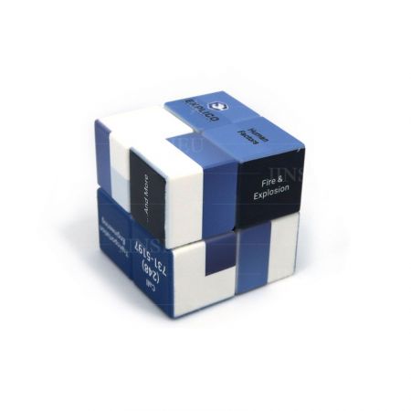 5 cm ABS Magic Cube - Tilpasset logoutskrift 2x2x2 magiske kuber