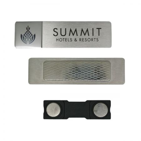 Stainless Steel Name Badges - Stainless Steel Name Badges