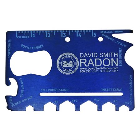 18 in 1 Survival Tool Card - Outdoor survival tool with printed LOGO