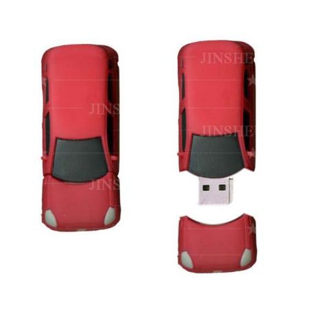 Custom 3D PVC Car Shaped USB Drive Gifts - Personalised USB Sticks Gift