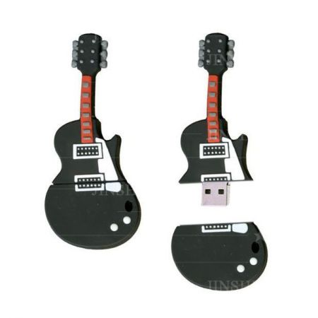 Guitar Shaped USB Memory Manufacturer - 3D USB