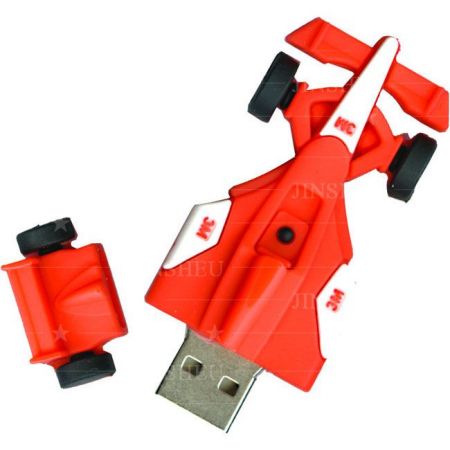 Red Racing Car USB Flash Drive Leverancier - Op maat gemaakte USB-flashdrives