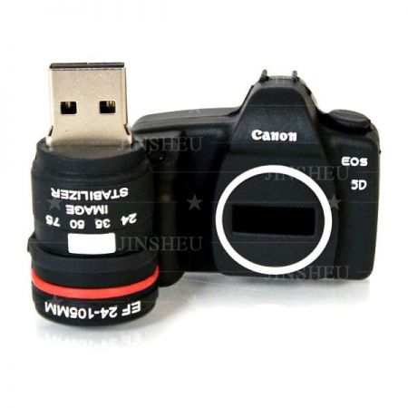 Miniature DSLR Camera USB - Personalized logo USB