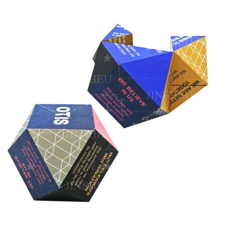 Diamond Folding Cube - Promotional Diamond Shaped Foldable Magic Cube Puzzle