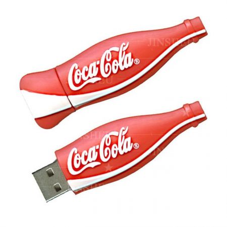 Colafles ontworpen USB-flashdrive - Merk-USB