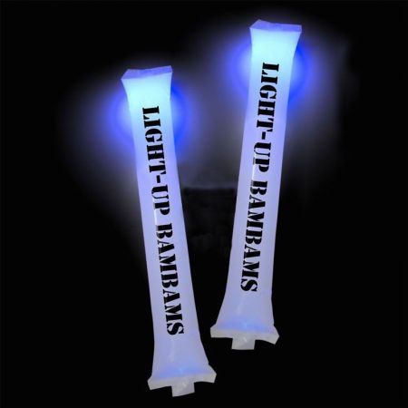 LED light-up thunder stick - LED Flashing inflatable Cheering sticks
