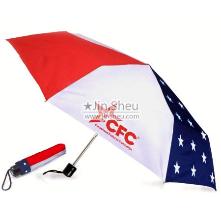 Personalized Foldable Umbrella - Custom best folding umbrella