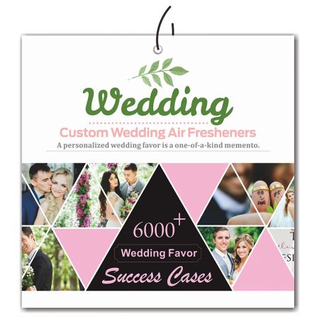 Bruiloft luchtpapierverfrissers - Aangepaste huwelijksgeschenken