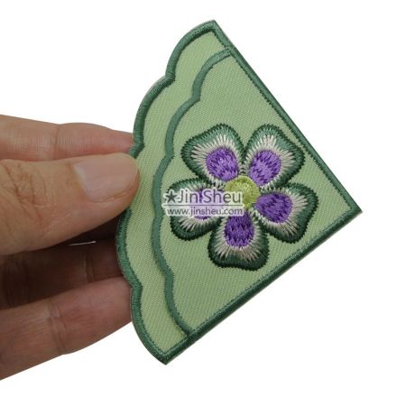 Flower corner bookmarks - Flower embroidery corner bookmarks