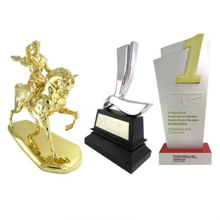 Custom Metal Award Trophies - custom made metal award souvenir