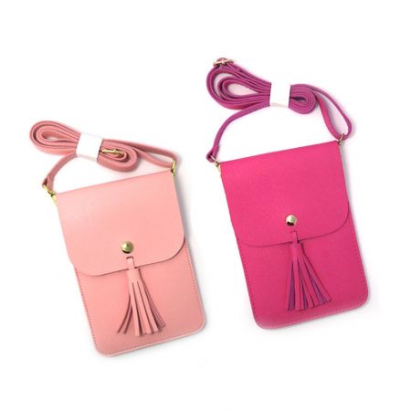 crossbody cell phone wallet with strap