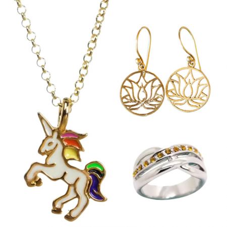 Fashion Accessories - Wide range of metal jewellery