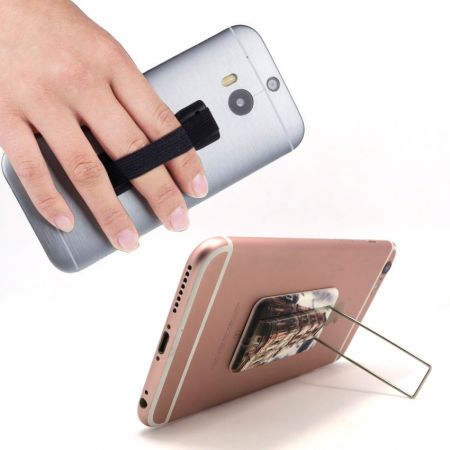 Elastiskt fingergrepp telefonhållare - Elastisk telefonhållare med fingergrepp
