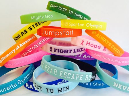 Silicone Products - Promotional Silicone Bracelets