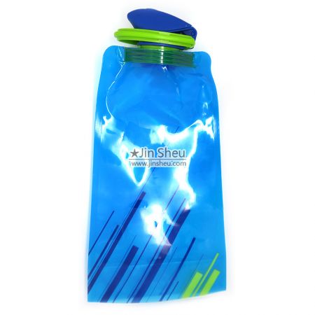Flexible Water Bottles - Flip Cap Collapsible Water Bottles
