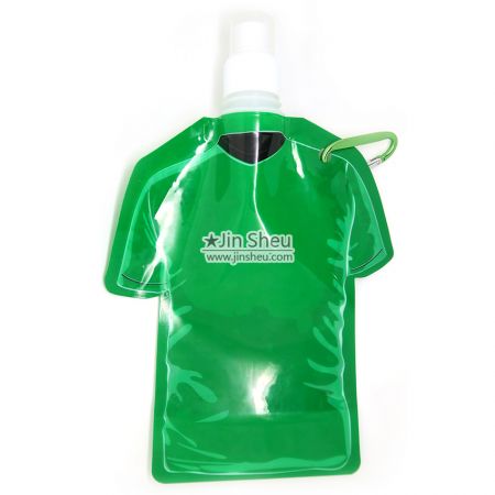 Jerseys Collapsible Water Bottles - T-shirt Shape Collapsible Water Bottles