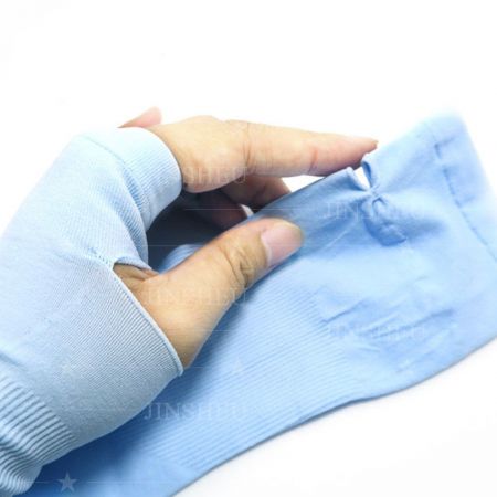 wholesale arm sleeves with thumb hole style