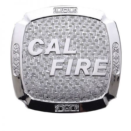 CAL brandbæltespænder - Sølv bæltespænder