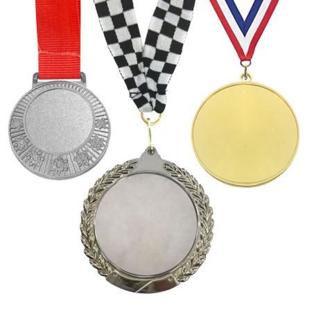 Blank Insert Medals (Open Design) - Zinc alloy blank medals