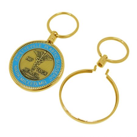 Coin Bezel for Keychains