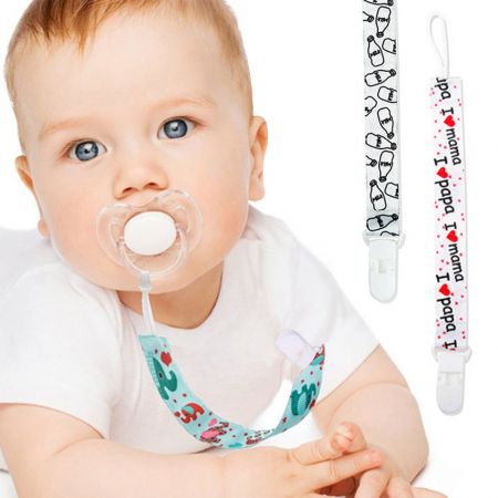 Sutteclips Snor/Suttesutteholdere - Brugerdefineret baby suttebånd