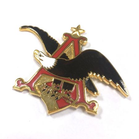 Hard Enamel Pins - Customized Eagle Cloisonne Lapel Pins