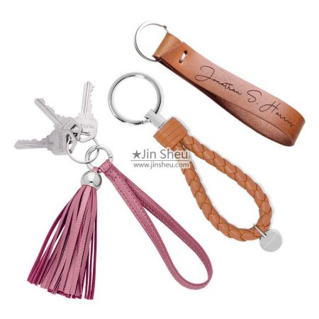Custom Design Leather Keyrings - Custom Design Leather Keyrings