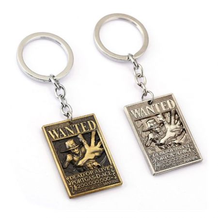 Metal nøgleringe - Brugerdefinerede souvenir nøgleringe