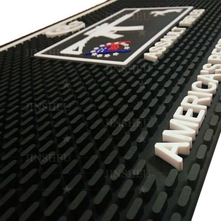 custom pvc rubber bar mat factory