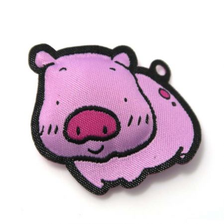 Pig Fabric Padded Charm - Pig Fabric Padded Charm