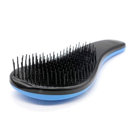 custom logo wet dry hair comb brush