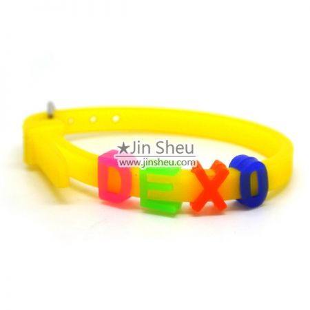 DIY Message Bracelets - Personalized DIY Rubber Message Bracelets