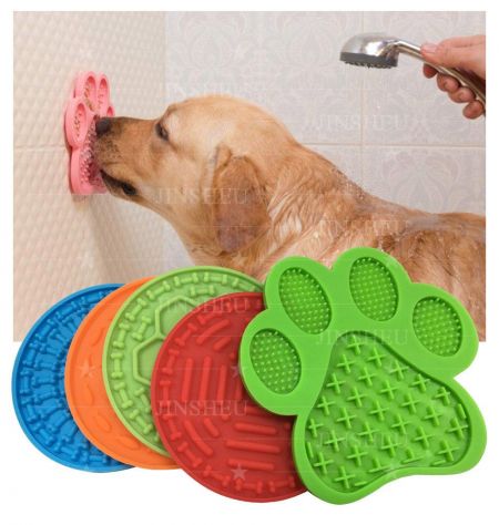 Silicone Dog Slow Feed Lick Pads - Silicone Dog Slow Feed Lick Pads