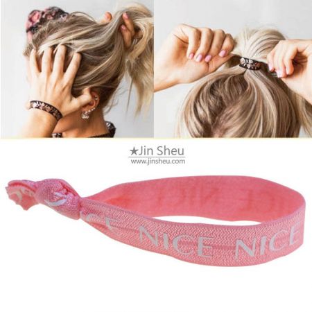 Изготовленные на заказ эластичные резинки для волос - Изготовленные на заказ эластичные резинки для волос