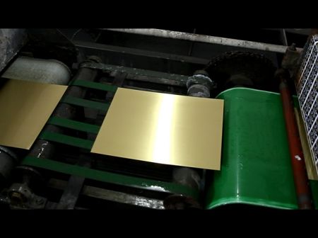 Metal Plates Brush Before Printing - Metal Plates Brush Before Printing