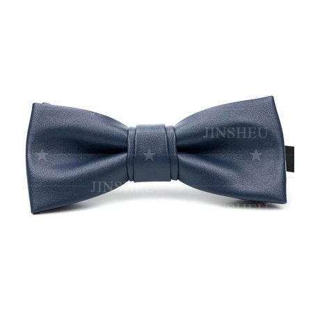 custom made party leather bowties