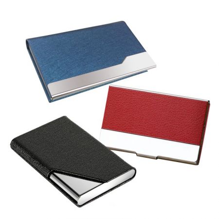 PU Leather Business Card Cases - PU Leather Business Card Holder
