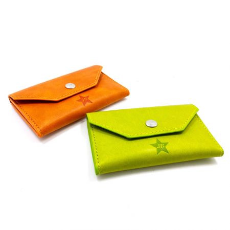 custom leather card case wallet