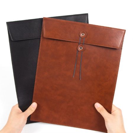 bulk custom leather document file folders