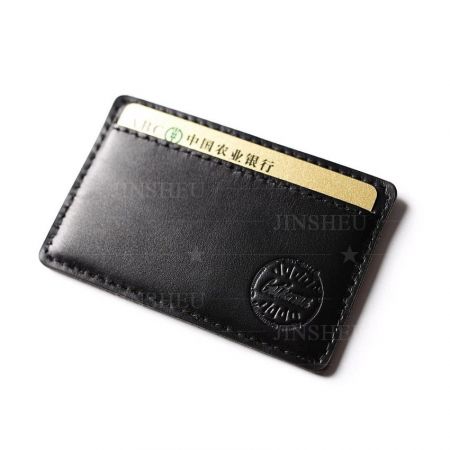 personalized genuine leather name card holders