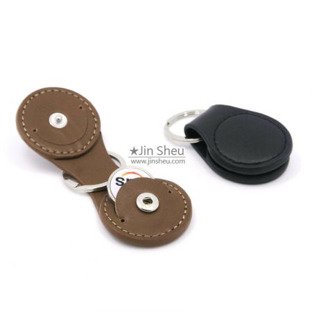 Leather Token Coin Key Holders - Leather Token Coin Key Holders
