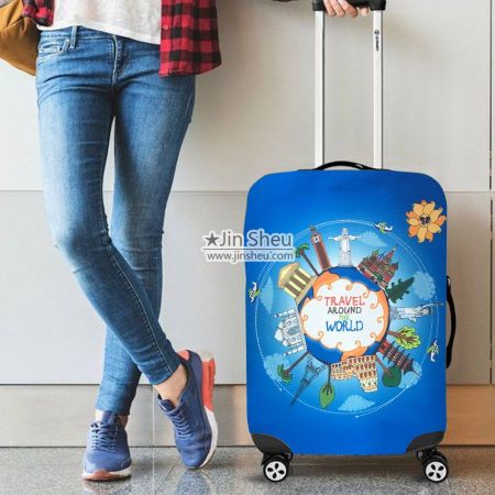 promotional travel luggage protective covers
