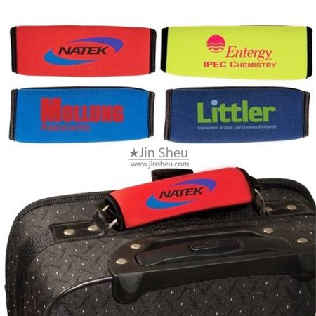 Neoprene Luggage Handle Wraps - Neoprene Luggage Handle Wraps