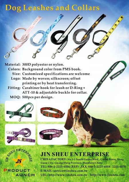 Personalized Dog Leashes and Collars - custom made dog leads pet leashes